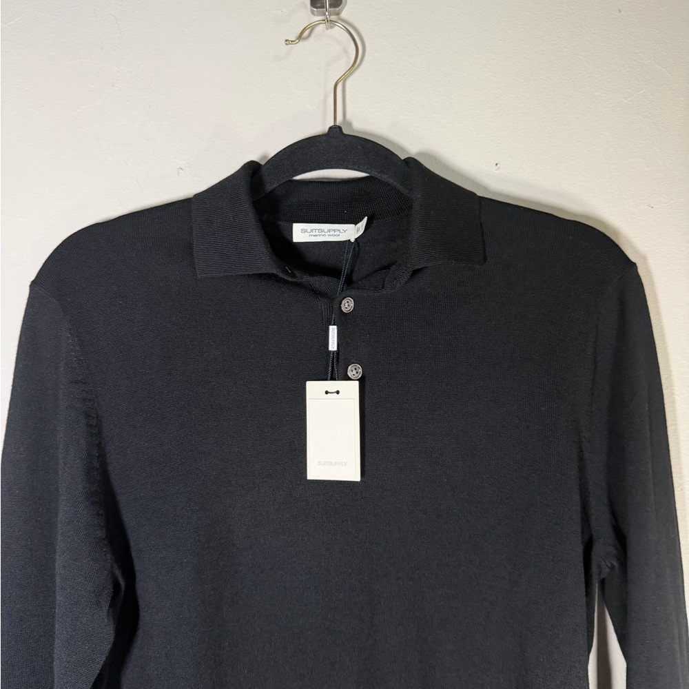 Suitsupply Dark Navy Men's Sweater - Picture 4 of 8